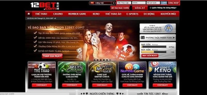 Những mẹo đăng nhập 12BET