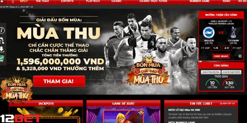 Cách tham gia cá cược Esports tại 12Bet chỉ vài thao tác